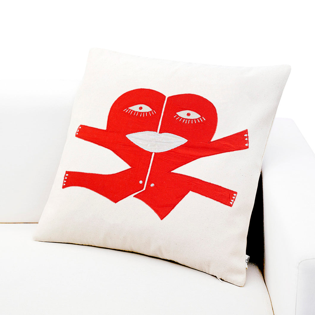 Dancing Heart Cushion cover